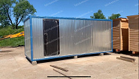Блок-контейнер БК-27 6х2.4  ДВП прорабский (АРЕНДА 1МЕС)