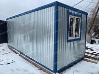 Блок-контейнер Металлический БК-35 ОФИС 6х2.4 ЛДСП (АРЕНДА 1МЕС)
